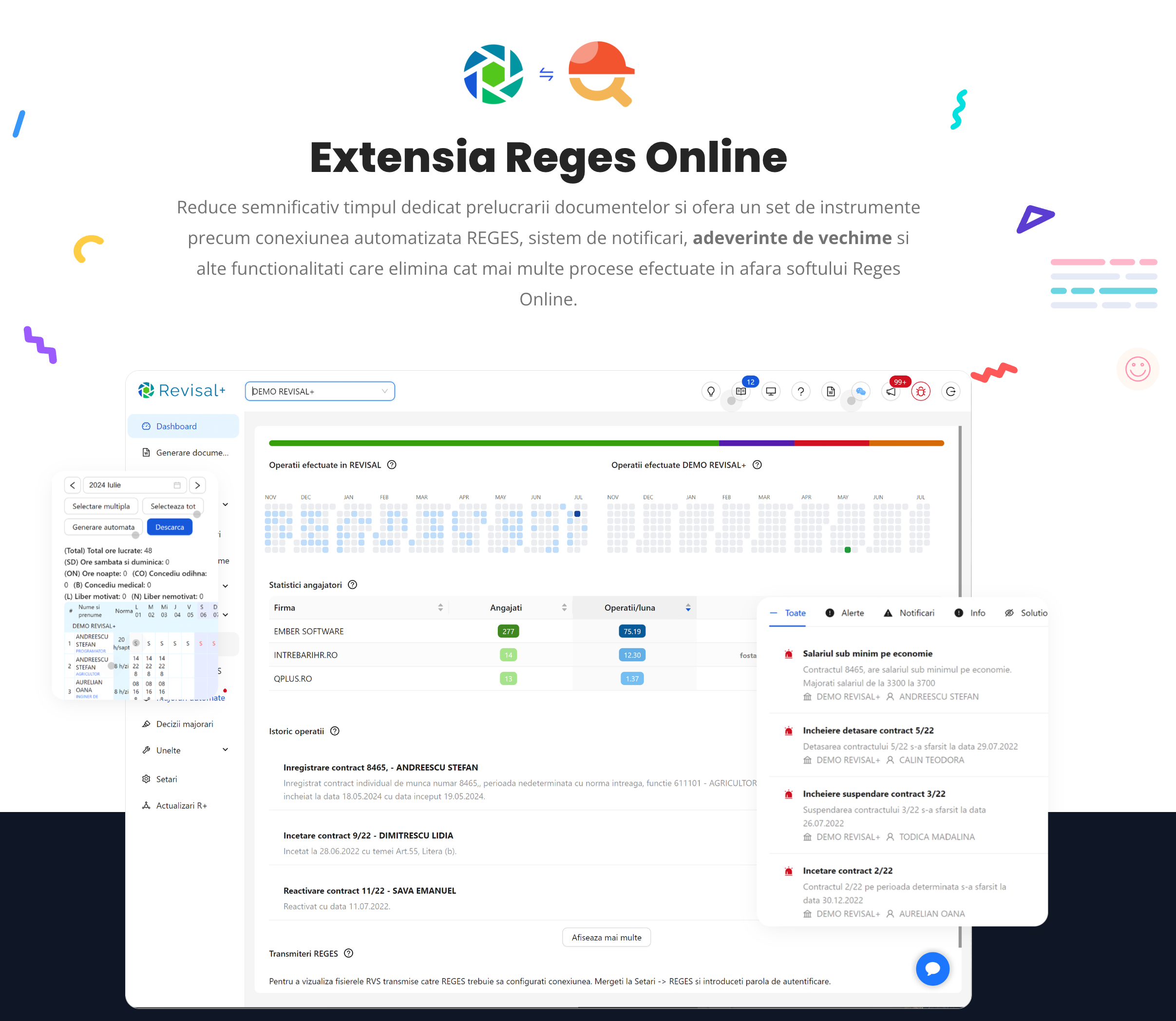 Reges Plus - extensie Reges Online