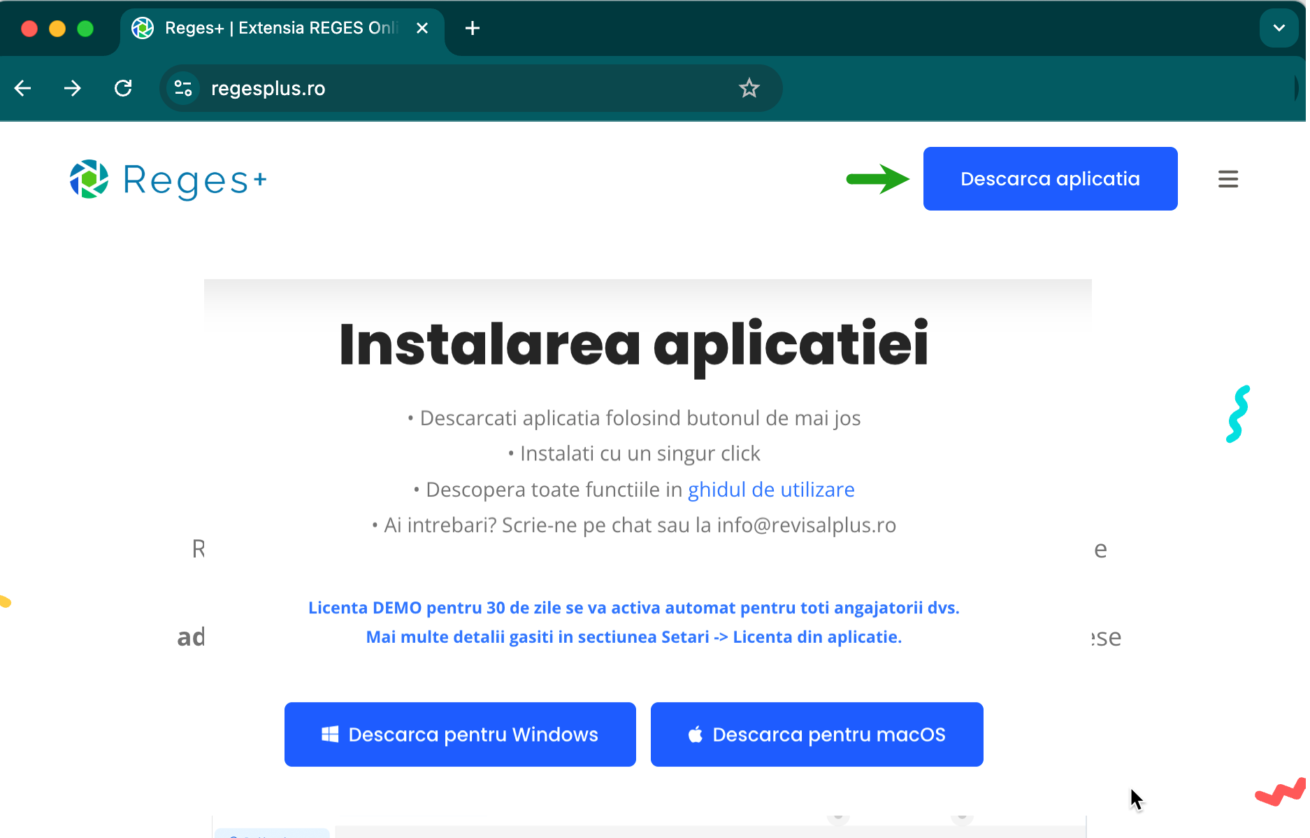 Reges Plus - extensie Reges Online